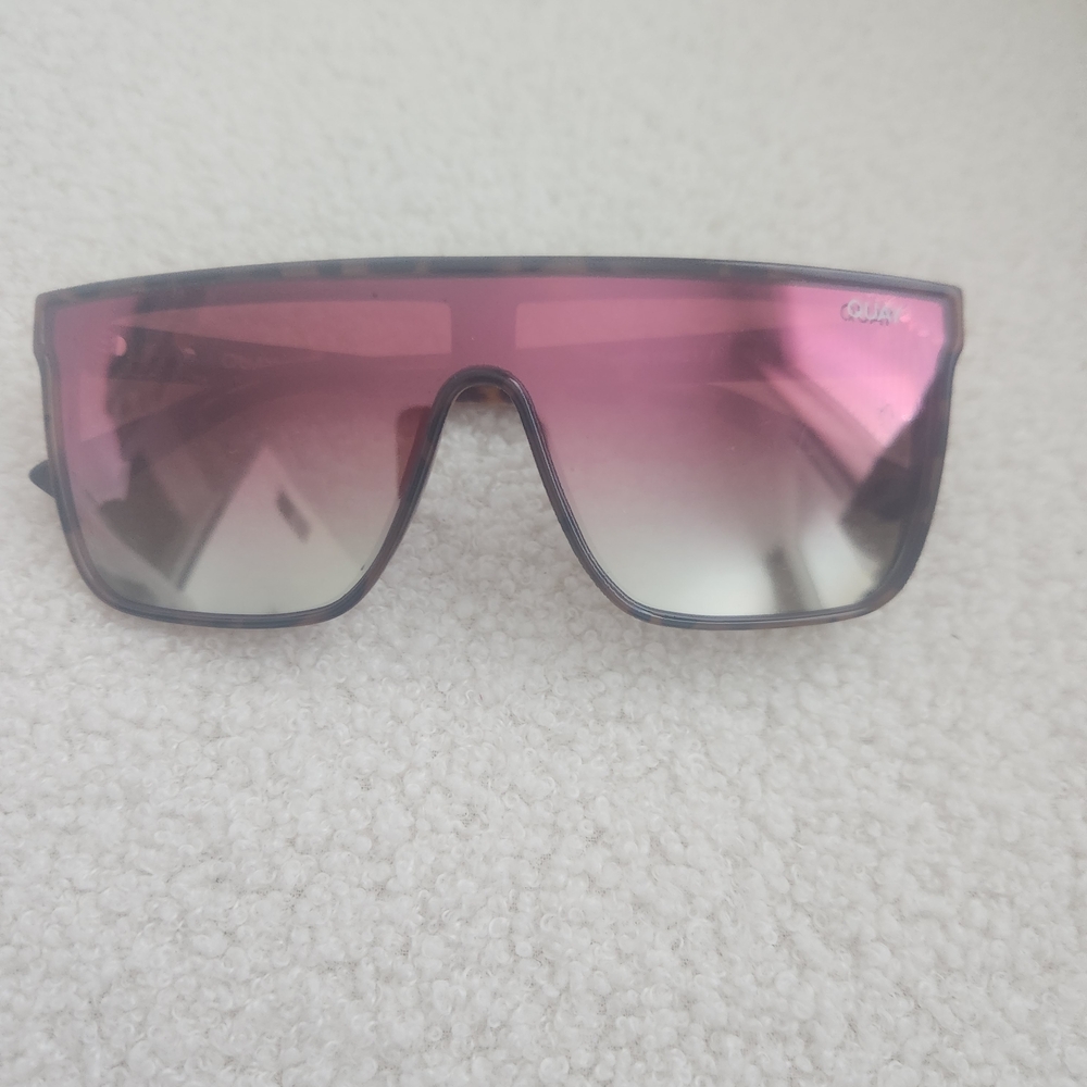 Quay Australia Nightfall Tortoise Brown Polarized Sunglasses MirroredSold Out - Picture 7 of 17